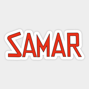 Samar Sticker